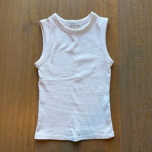 Zara White Tank — Small